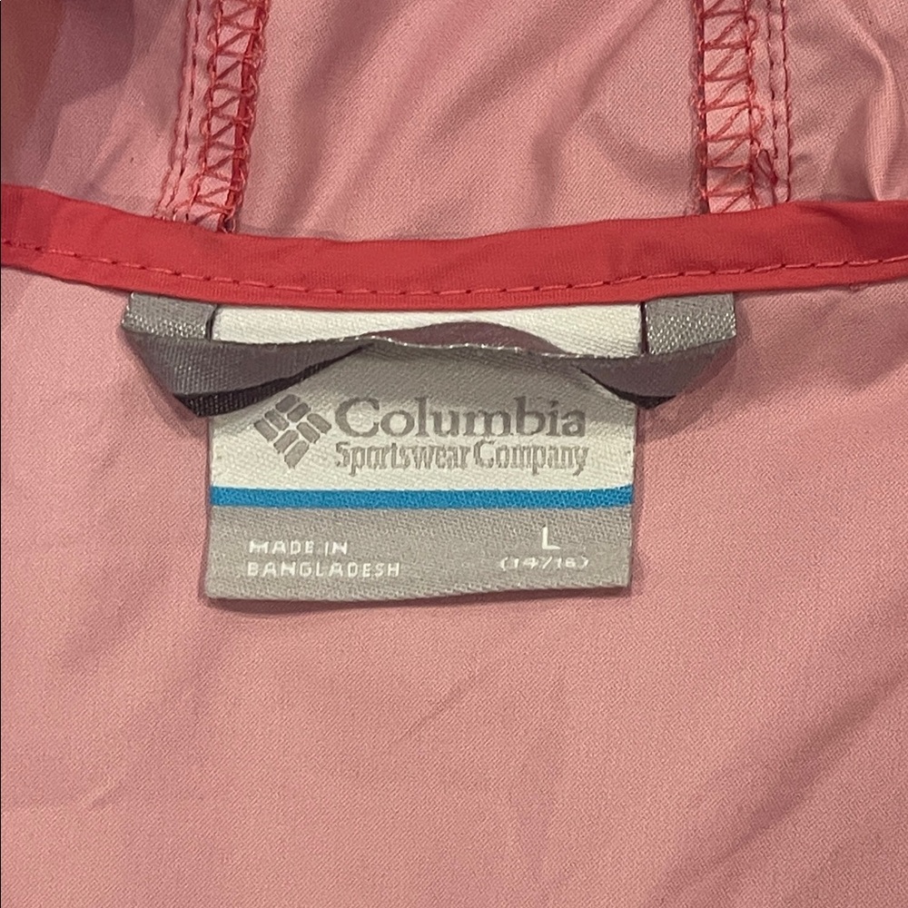 Columbia Sportswear Girls' Switchback II Rain Jacket  size L - Picture 4 of 16